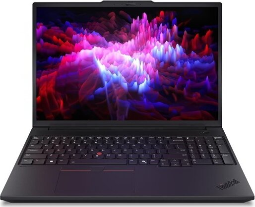Lenovo ThinkPad P16v G3 Laptop Fekete (16" / Intel Core Ultra 7-255H / 32GB / 1TB M.2 SSD / Nvidia RTX 2000 / Win 11 Pro)