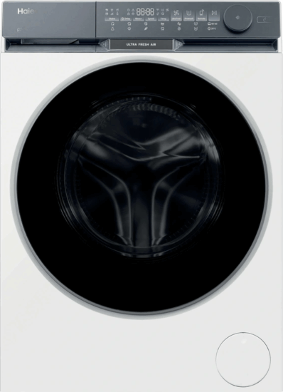 Haier HW90-B14387TU1-S Okos Elöltöltős Mosógép 9kg - Fehér