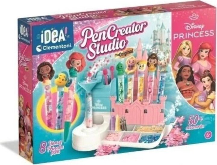 Clementoni Idea Art - Disney hercegnők toll készítő kreatív készlet