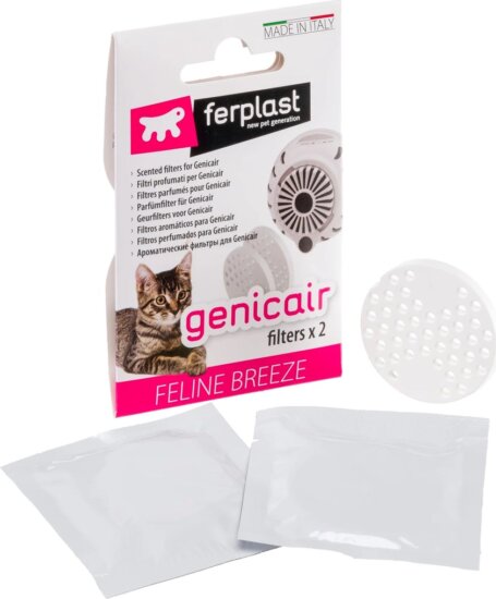 Ferplast Genicair macskaalom illatosított pótszűrő (2db) Ferplast Genicair macskaalom illatosított pótszűrő (2db)