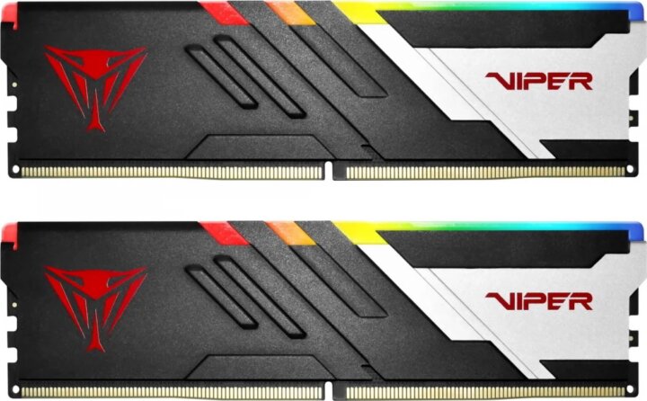 Patriot 16GB / 6000 Viper Venom RGB DDR5 CL36 Dual RAM KIT (2x8GB)