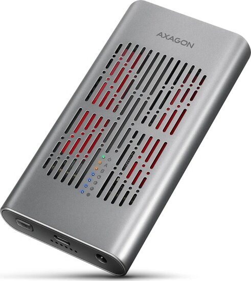 Axagon EEM2-20GD Dual SSD Dokkoló és Klónozó Állomás (USB-C 3.2 Gen 2x2 - M.2 NVMe)