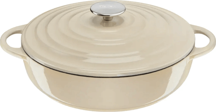 Tefal E25972 LOV Öntöttvas Sütőedény Ø 28cm 3,8L - Bézs Tefal E25972 LOV Öntöttvas Sütőedény Ø 28cm 3,8L - Bézs