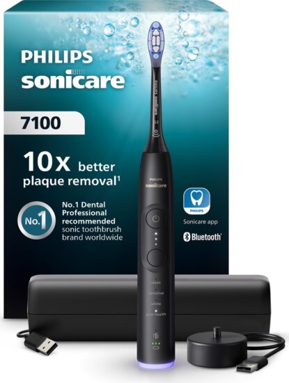 Philips Sonicare 7100 HX7421/01 Elektromos szónikus fogkefe - Fekete