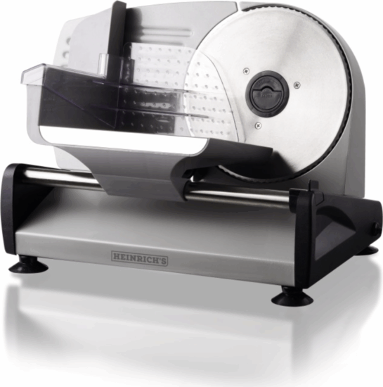 Heinrich's HMA 8704 Elektromos Szeletelőgép 200 Watt - Inox