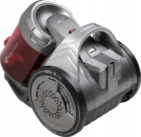 Concept VP5150 Porzsák nélküli porszívó 800W - Piros/Ezüst