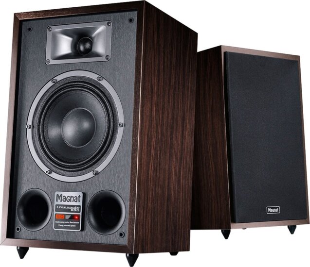 Magnat Transpuls 800A Aktív hangfal 2 x 60 Watt 2db - Fekete / Barna