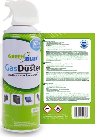 GreenBlue GB400 Sürített Levegő spray 400ml