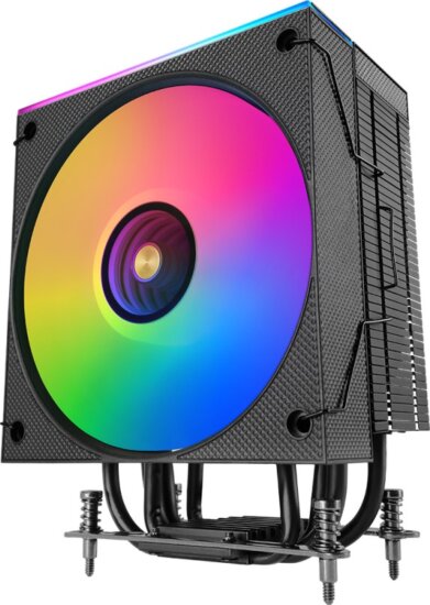 Tacens Mars Gaming MCPU-LCD CPU hűtő (Socket LGA1200) - Fekete