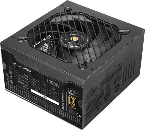 Tacens Mars Gaming MPB1000PSI 1000W 80 Plus Gold Moduláris Tápegység