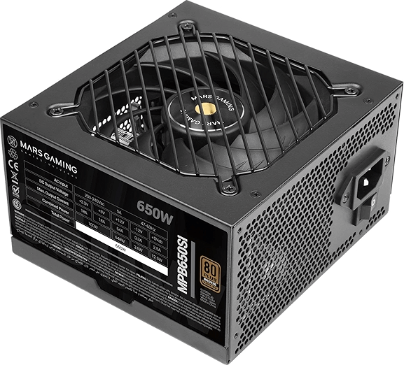 Mars Gaming MPB650SI 650W 80 Plus Bronze Fél-moduláris Tápegység