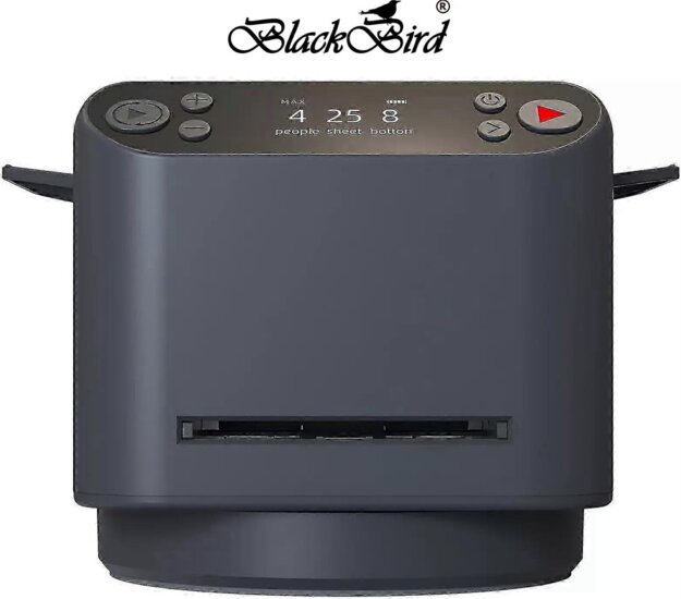 BlackBird BH1765 Elektromos Kártyakeverő és Osztógép Max 6 Paklihoz - Fekete