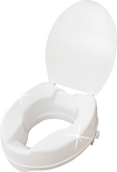 PDS Care WC-ülés fedéllel 10 cm - Fehér PDS Care WC-ülés fedéllel 10 cm - Fehér