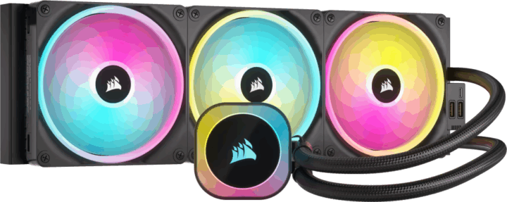 Corsair iCUE LINK H170i RGB Univerzális CPU Vízhűtés - Fekete