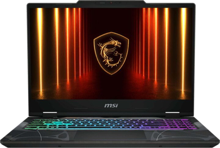 MSI Cyborg 15 B2RWEKG-432 Laptop Fekete (15,6" / Intel Core 7-240H / 16GB / 512GB M.2 SSD / Nvidia GeForce RTX 5050)