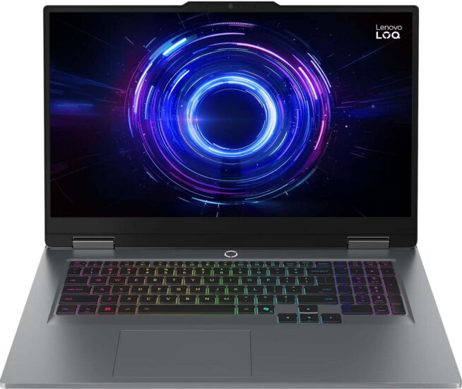 Lenovo LOQ 17IRX10 Laptop Szürke (17,3" / Intel Core i7-13700HX / 16GB / 1TB M.2 SSD / Nvidia GeForce RTX 5060)