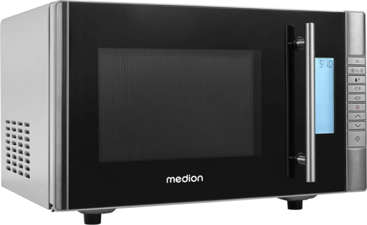 Medion MD14482 Mikrohullámú Sütő 20L 800W - Ezüst / Fekete Medion MD14482 Mikrohullámú Sütő 20L 800W - Ezüst / Fekete