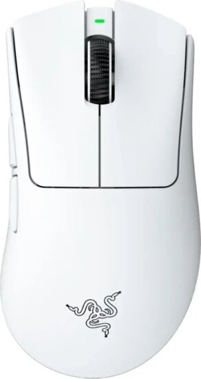 Razer DeathAdder V4 Pro White Wireless (vagy) Vezetékes Gaming Egér - Fehér