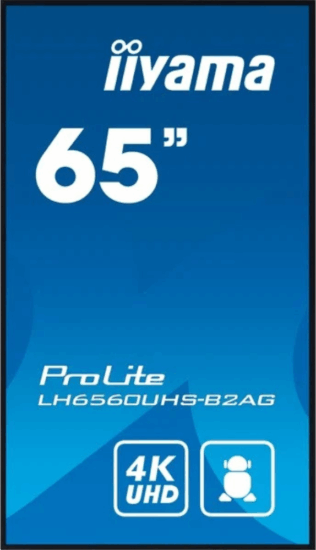 iiyama 65" LH6560UHS-B2AG ProLite 16:9 UltraHD 4K LED VA Üzleti kijelző