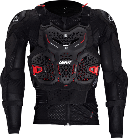 Leatt 5025202262 Motoros Testvédő 5.5 Evo L (172-178cm) - Fekete