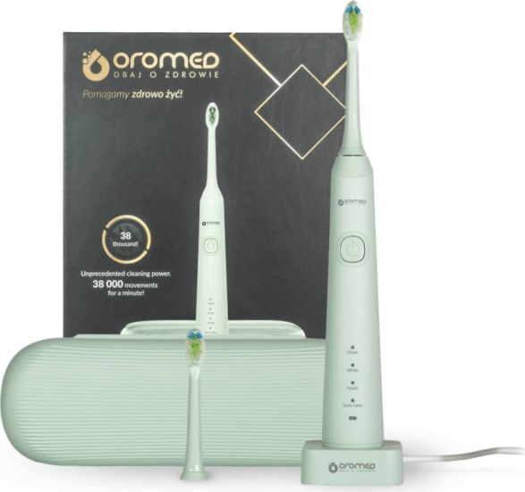 Oromed ORO-SONIC PROFESSIONAL Elektromos szónikus fogkefe - Zöld