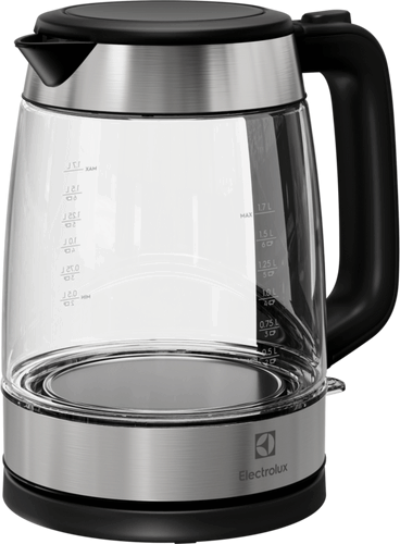 Electrolux E4GK1-4GB Vízforraló 1.7L 2200 Watt - Fekete/Inox