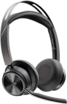 HP Poly Voyager Focus 2 Microsoft Teams Bluetooth Headset + USB-C/A Adapter - Fekete HP Poly Voyager Focus 2 Microsoft Teams Bluetooth Headset + USB-C/A Adapter - Fekete