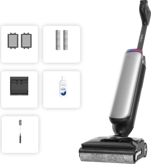 Tineco S9 Artist Premium Akkus porzsák nélküli Felmosó porszívó - Ezüst