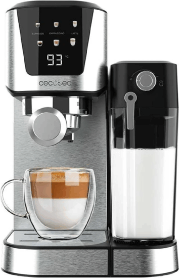 Cecotec Power Espresso 20 Automata Kávéfőző 1350 Watt - Ezüst