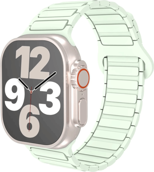BlackBird BH1782 Apple Watch 42/44/45/46/49 mm Okosóra szíj - Zöld