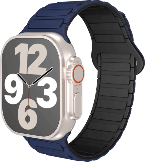 BlackBird BH1779 Apple Watch 38/40/41/42 mm Okosóra szíj - Kék
