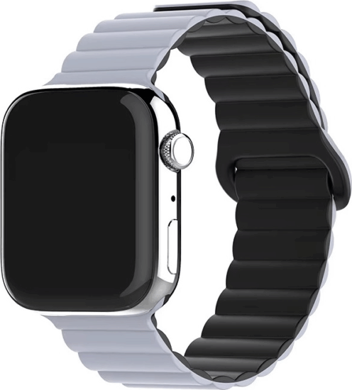 BlackBird BH1778 Apple Watch 42/44/45/46/49 mm Okosóra szíj - Kék/Fekete