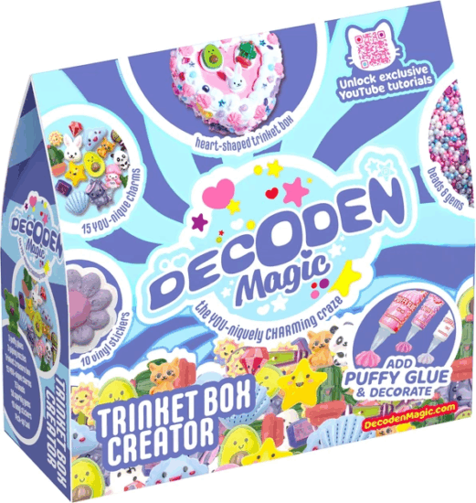 Decoden Magic Varázsdekor szív alakú ékszerdoboz készítő szett