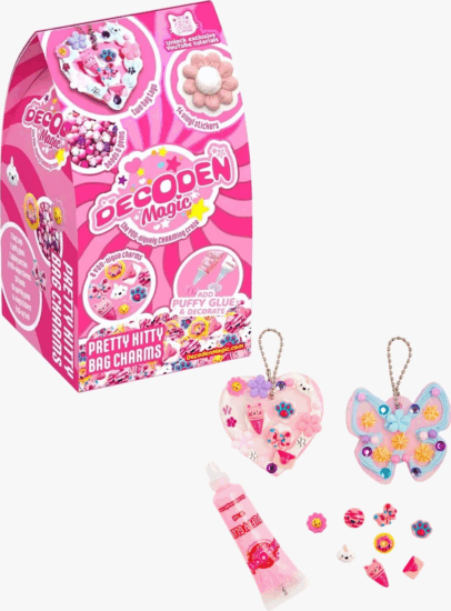 Decoden Magic - Varázsdekor cicás táskadísz lészítő szett