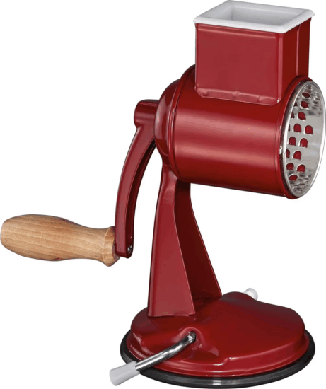 Zassenhaus 72198 Classic Rozsdamentes acél Dobreszelő - Piros