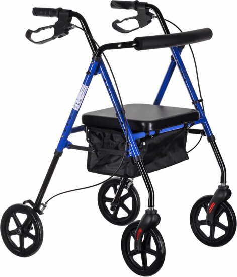 ActionMed CH100AM összecsukható Rollátor Max 136kg - Kék