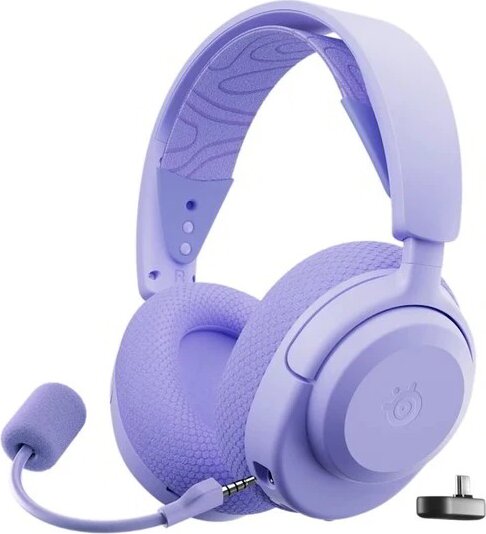 Steelseries Arctis Nova 3 PC Bluetooth Gaming Fejhallgató Headset - Lila