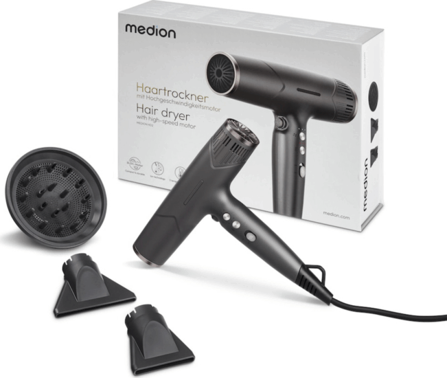 Medion LIFE HD2 MD19984 1500 Watt - Szürke