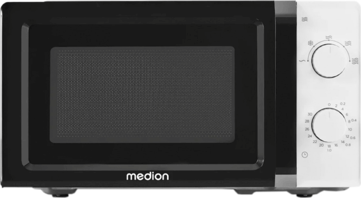 Medion MD11475 Mikrohullámú sütő 20L 700W - Fekete/Fehér Medion MD11475 Mikrohullámú sütő 20L 700W - Fekete/Fehér