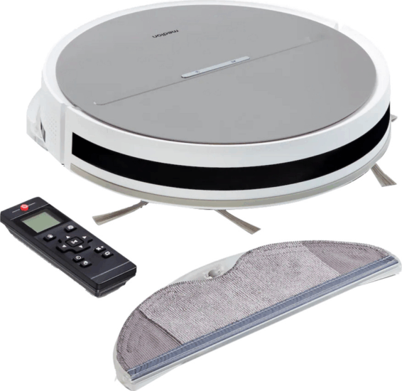 Medion MD18035 E35 SW Robotporszívó felmosó funkcióval - Szürke/Fehér