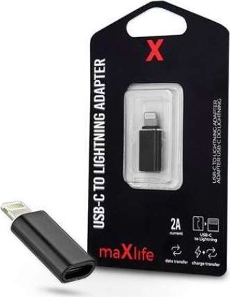 Haffner TF-0128 USB-C anya - Lightning apa Átalakító Adapter - Fekete