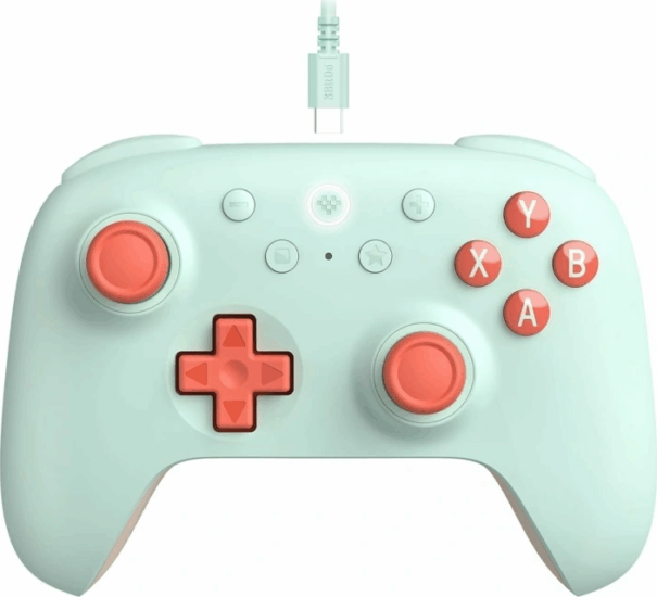 8BitDo Ultimate 2C Vezetékes Kontroller Gamepad (PC / Android) - Menta zöld
