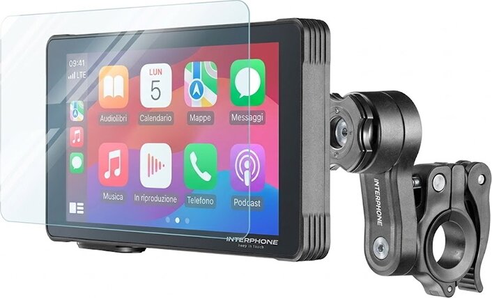 Interphone SYNC55 Smart Display CarPlay / Android Auto Autós Kijelző - Fekete Interphone SYNC55 Smart Display CarPlay / Android Auto Autós Kijelző - Fekete