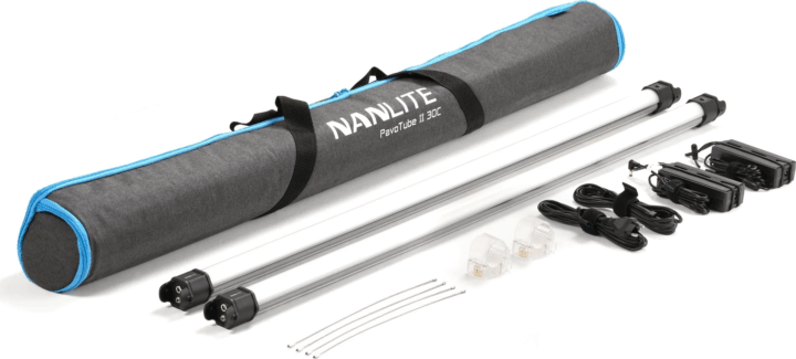 Nanlite PavoTube II 30C 2Kit Stúdió lámpa 2700K-7500K / 60 Watt