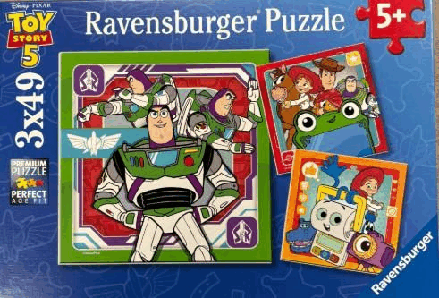Ravensburger 12004284 Toy Story 5 3x49 darabos puzzle