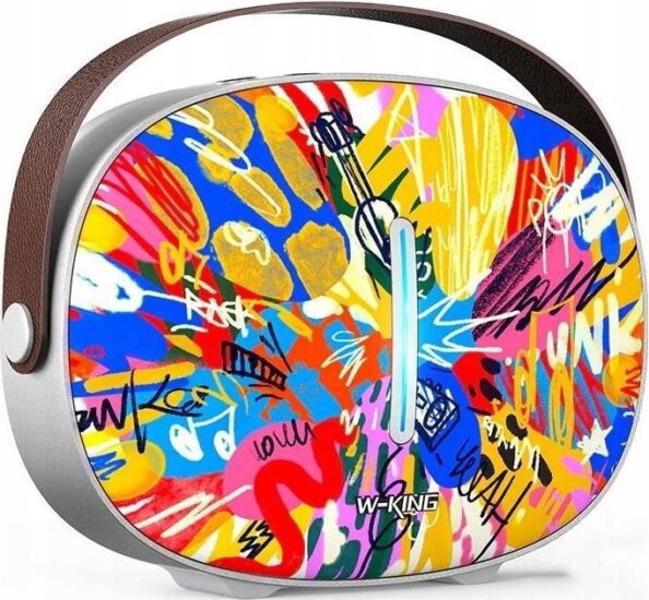 W-KING T8II-STR Hordozható Bluetooth Hangszóró 40W - Mintás W-KING T8II-STR Hordozható Bluetooth Hangszóró 40W - Mintás
