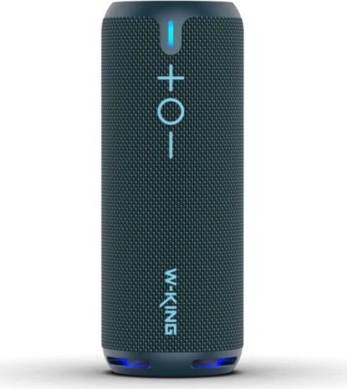 W-KING D320-BLU Hordozható Bluetooth Hangszóró 40W - Fekete/Kék W-KING D320-BLU Hordozható Bluetooth Hangszóró 40W - Fekete/Kék