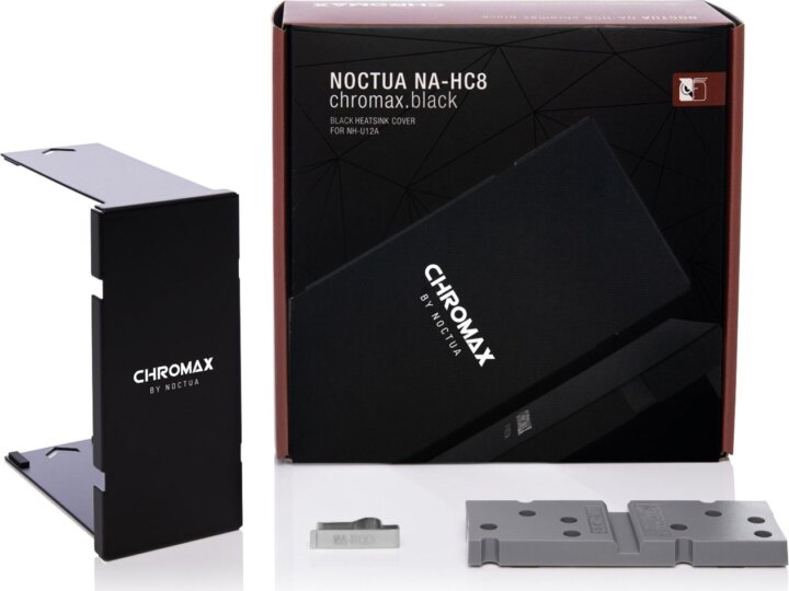 Noctua NA-HC8 chromax.black CPU Hűtőborda fedlap - Fekete