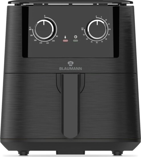 Blaumann BL-9038 AirFryer Forrólevegős sütő 5L 1400 Watt - Fekete