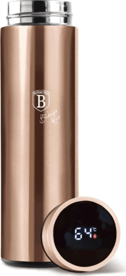 Berlinger Haus BH/7954A Metallic Line Termosz kulacs 500ml - Rózsaarany